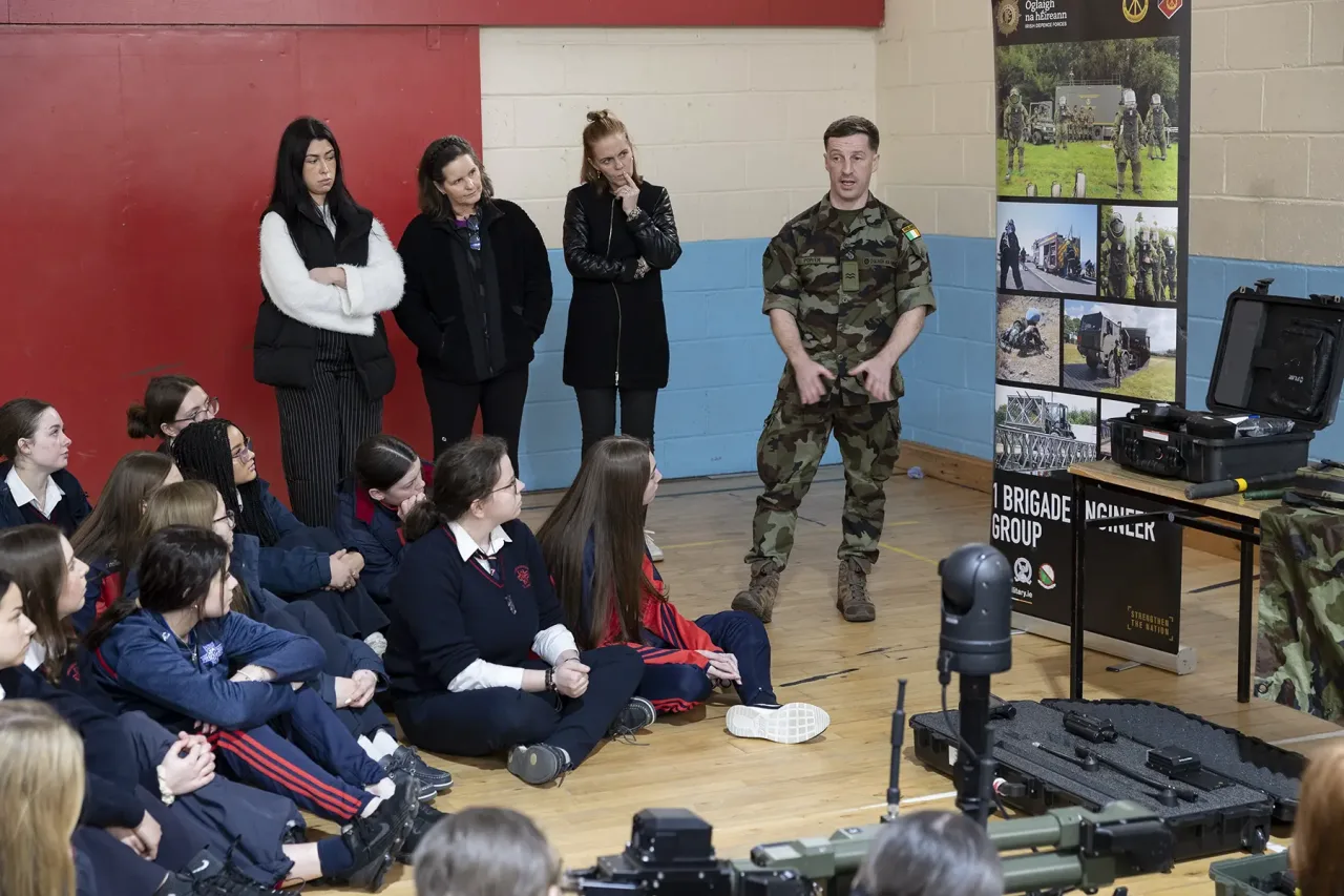 Defence Force in Clonmel School, Engfest 2025